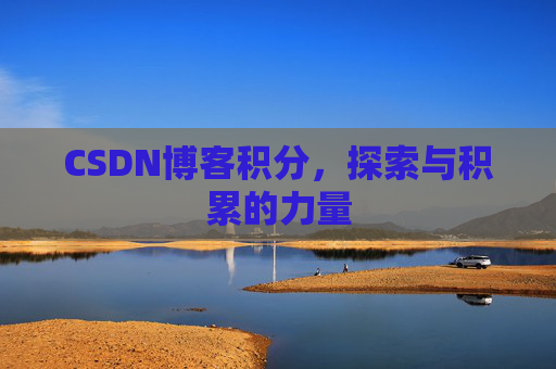 CSDN博客积分，探索与积累的力量